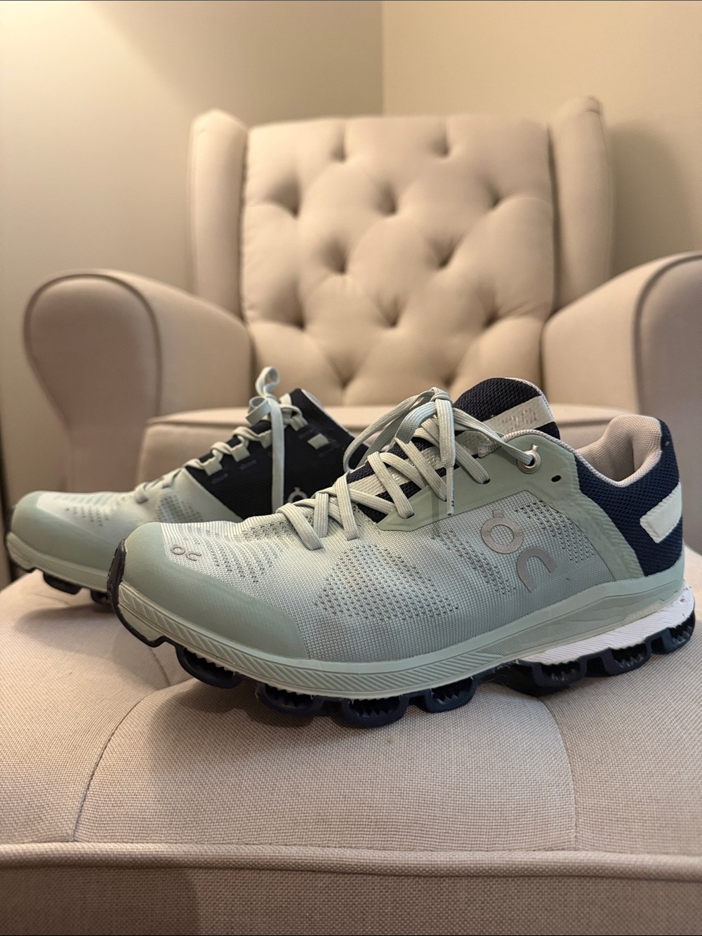 GUC On Cloud Cloudsurfer Women's Athletic Shoes Sneakers Green Blue Size 8.5